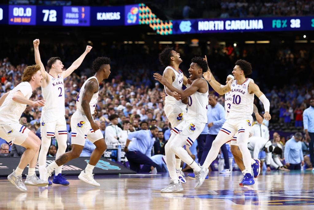 Kansas celebrates its 2022 national title